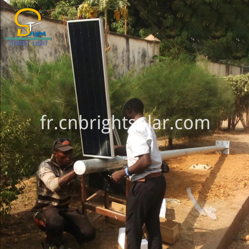 Réverbère Solaire Intégré 60W Intergrated Solar Street Light 60W